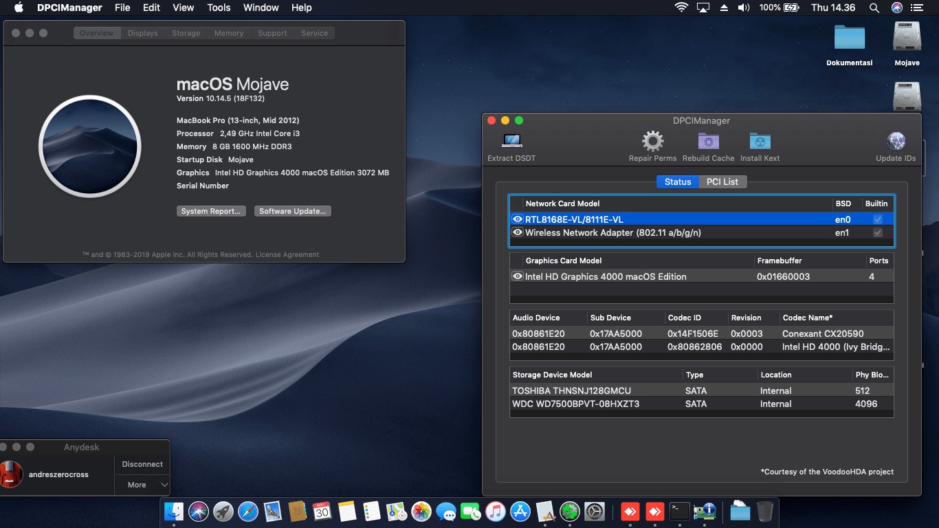 Lenovo Thinkpad Edge E430 [Intel HD 4000] 1